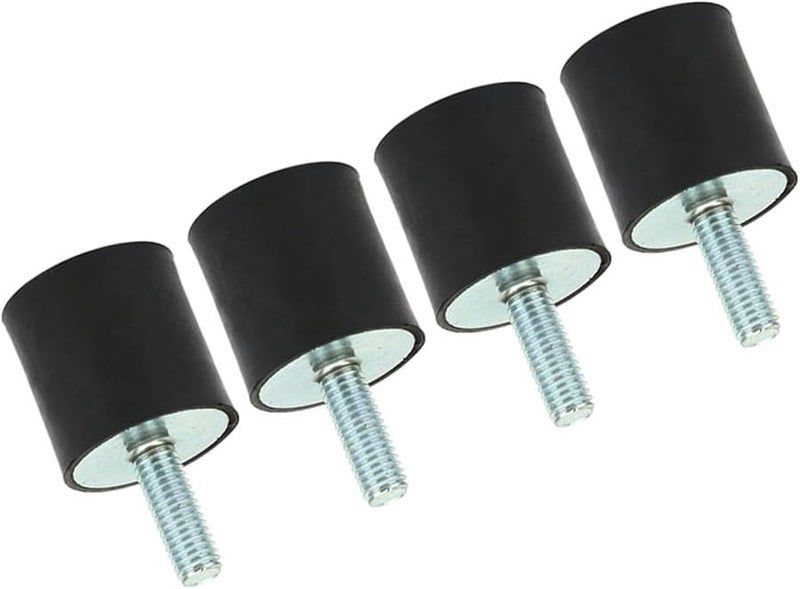 Antivibration Silent Block Rubber Bearings VD30 30 M8 23 Set of 4 for Car Boat Air Compressor Noise Reduction - Image 3